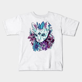 Vapor Cat Kids T-Shirt